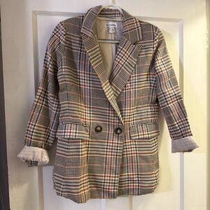 Lu by Lolita Plaid Blazer